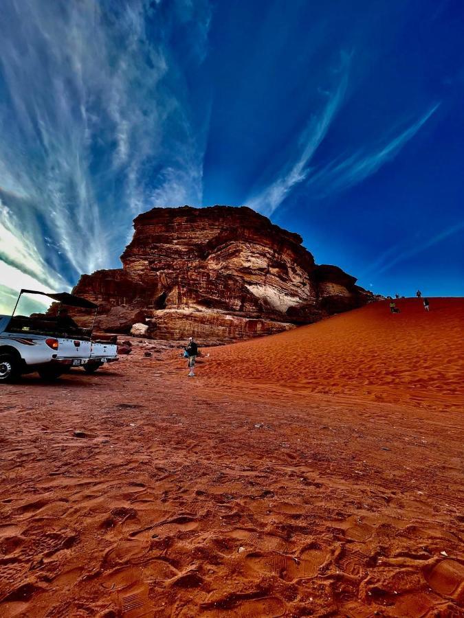 Sand And Stone Camp - Wadi Rum Desert Εξωτερικό φωτογραφία