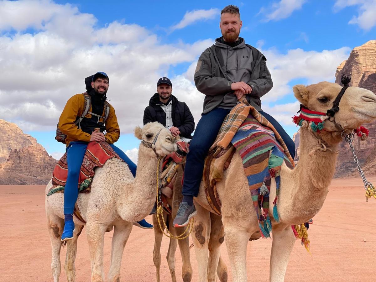 Sand And Stone Camp - Wadi Rum Desert Εξωτερικό φωτογραφία