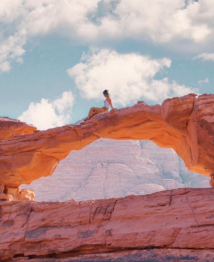 Sand And Stone Camp - Wadi Rum Desert Εξωτερικό φωτογραφία